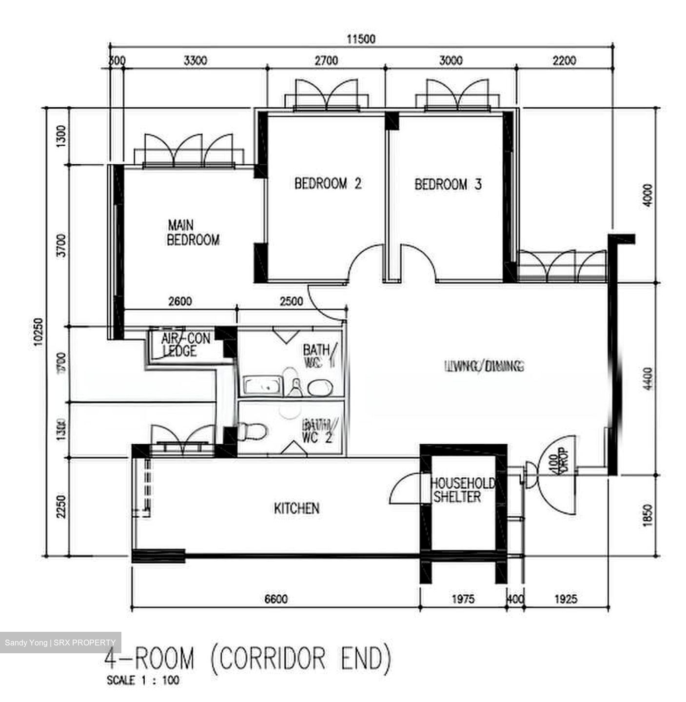 Blk 273D Wenya (Jurong West), HDB 4 Rooms #606735301